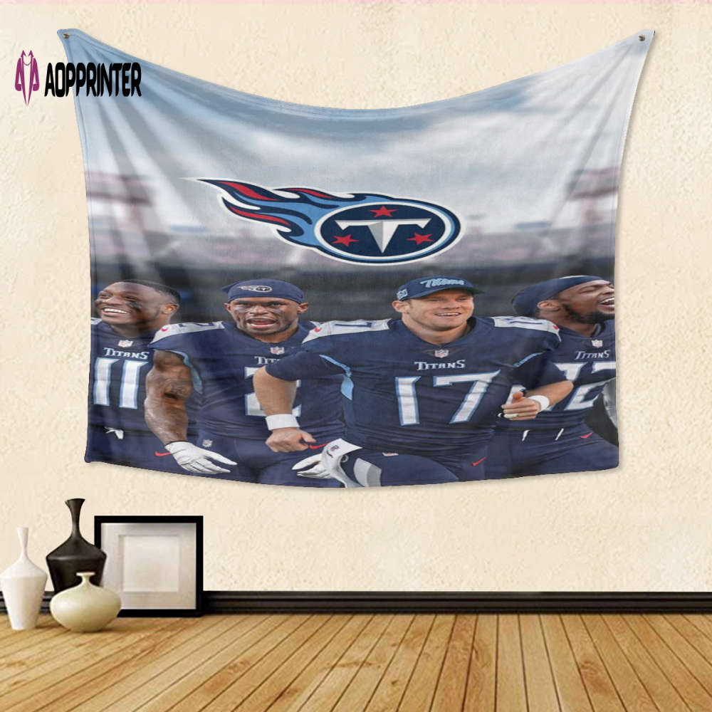 Tennessee Titans Players1 Gift For Fan 3D Full Printing Tapestry Tennessee Titans Players1 Gift For Fan 3D Full Printing Tapestry