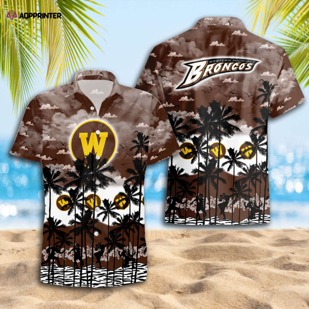 Western Michigan Broncos Hawaiian Shirt Gift Men Women Gift Men Women Trending Summer. Gift For Fan S88912 Western Michigan Broncos Hawaiian Shirt Gift Men Women Gift Men Women Trending Summer. Gift For Fan S88912