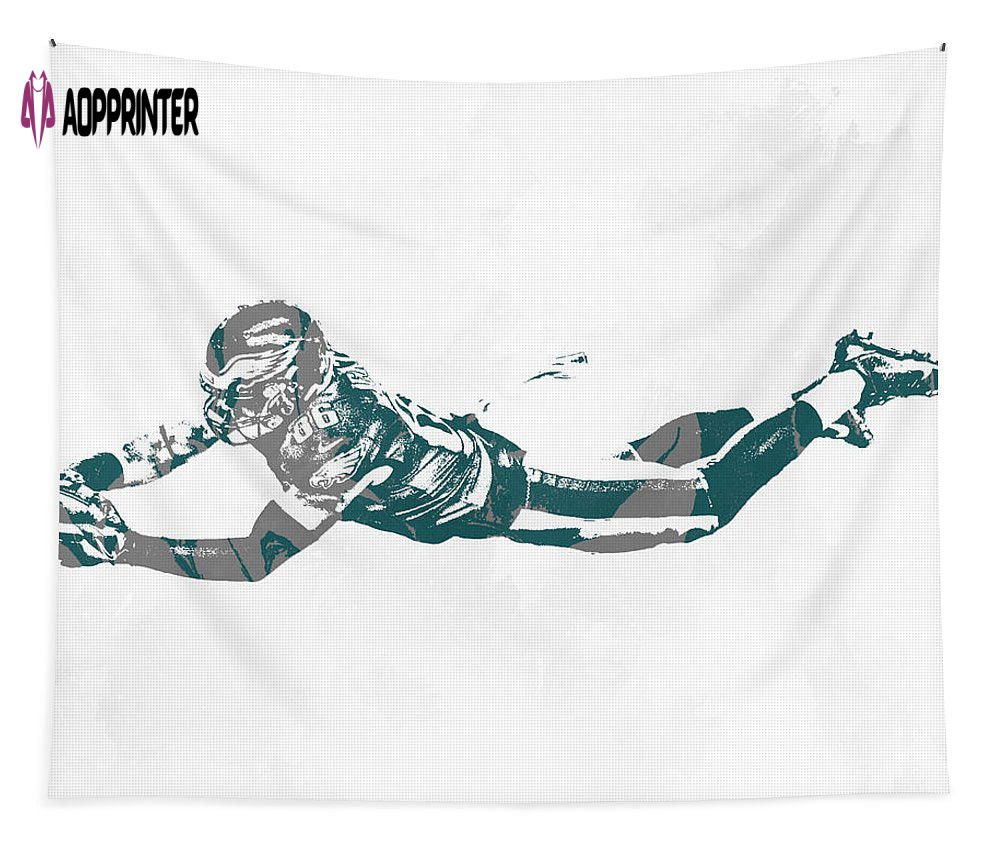 Zach Ertz Philadelphia Eagles Pixel Art 11 Tapestry Gifts For Fans Zach Ertz Philadelphia Eagles Pixel Art 11 Tapestry Gifts For Fans