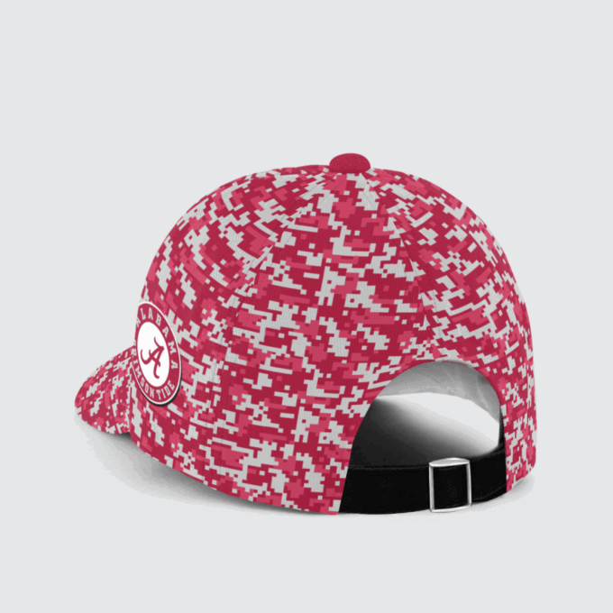 Alabama Crimson Tide Digital Camo AOP Classic Baseball Classic Baseball Classic Cap Men Hat Men Hat