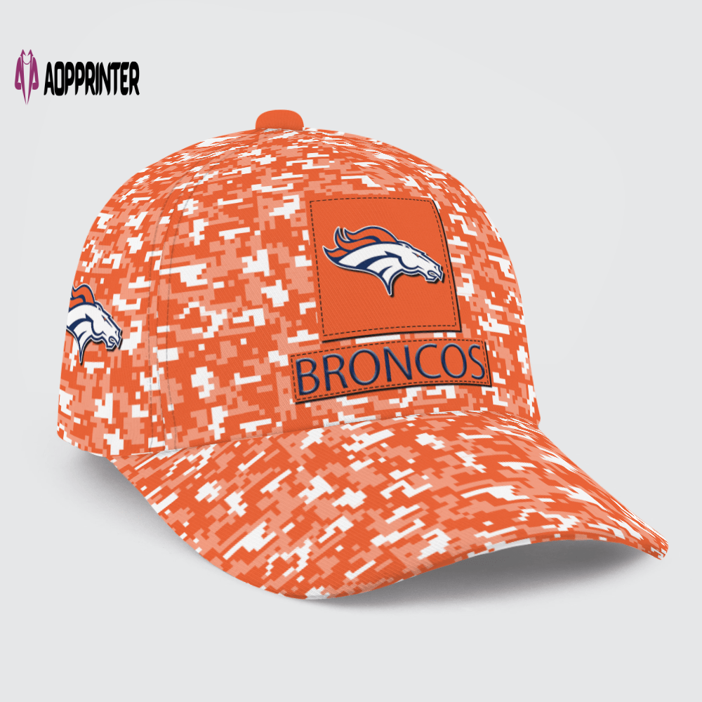 Denver Broncos Digital Camo AOP Classic Baseball Classic Cap Men Hat Denver Broncos Digital Camo AOP Classic Baseball Classic Cap Men Hat