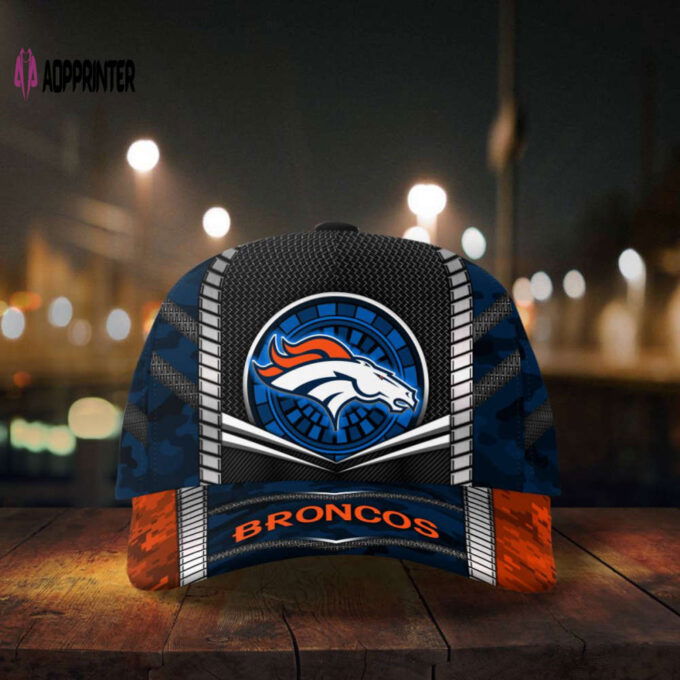 Denver Broncos Digital Camo Print Baseball Classic Cap Men Hat