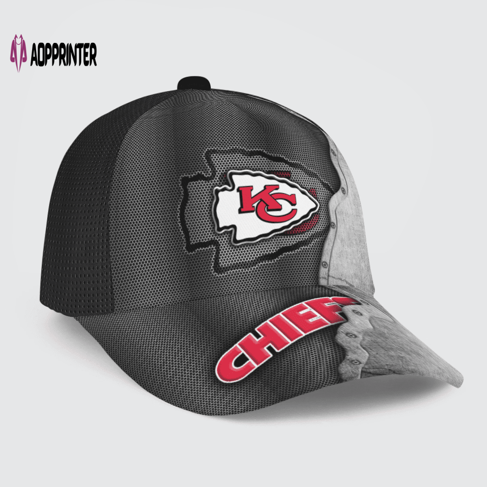 Kansas City Chiefs Specialized Metal Texture Baseball Baseball Classic Baseball Classic Cap Men Hat Men Hat Kansas City Chiefs Specialized Metal Texture Baseball Baseball Classic Baseball Classic Cap Men Hat Men Hat