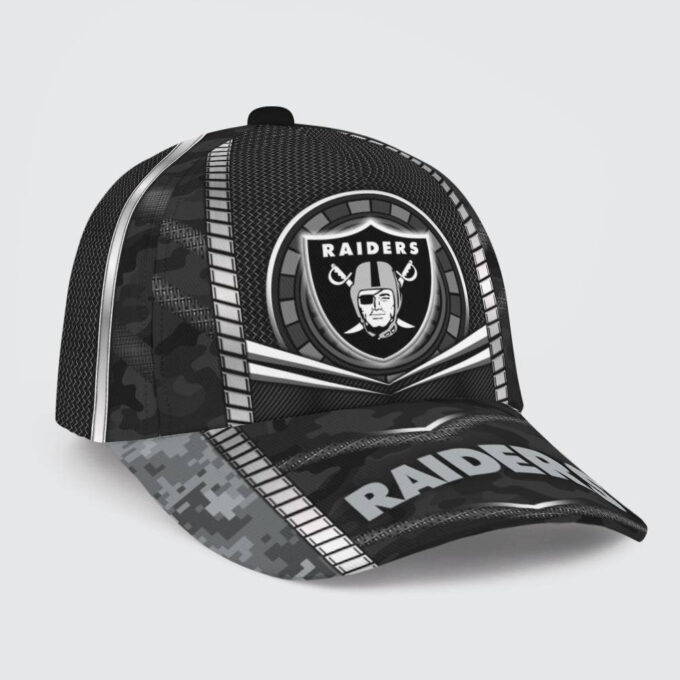 Las Vegas Raiders Digital Camo Print Baseball Classic Cap Men Hat