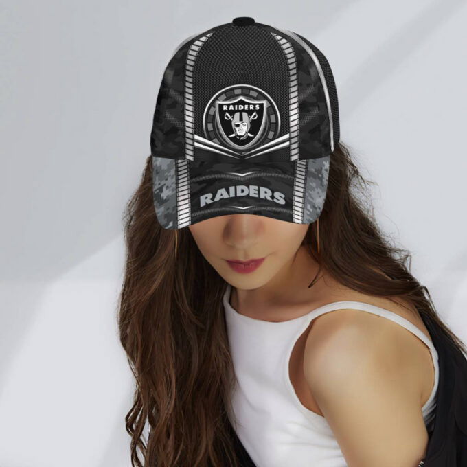 Las Vegas Raiders Digital Camo Print Baseball Classic Cap Men Hat