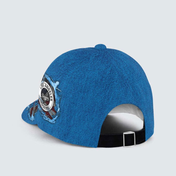 Los Angeles Dodgers American Flag Classic Baseball Classic Cap Men Hat