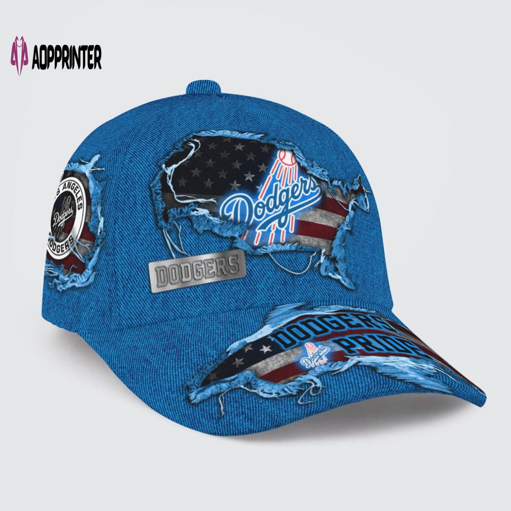 Los Angeles Dodgers American Flag Classic Baseball Classic Cap Men Hat Los Angeles Dodgers American Flag Classic Baseball Classic Cap Men Hat