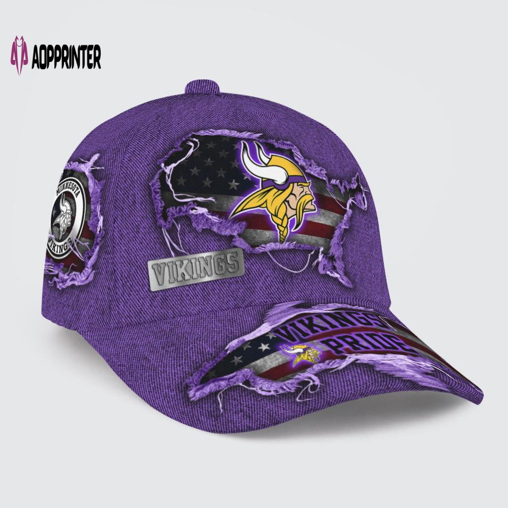 Minnesota Vikings American Flag Classic Baseball Classic Baseball Classic Cap Men Hat Men Hat Minnesota Vikings American Flag Classic Baseball Classic Baseball Classic Cap Men Hat Men Hat