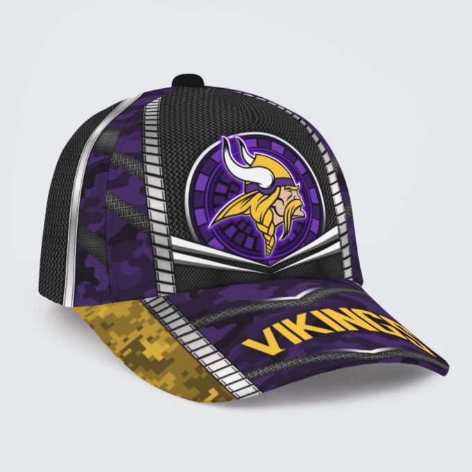 Minnesota Vikings Digital Camo Print Baseball Classic Baseball Classic Cap Men Hat Men Hat