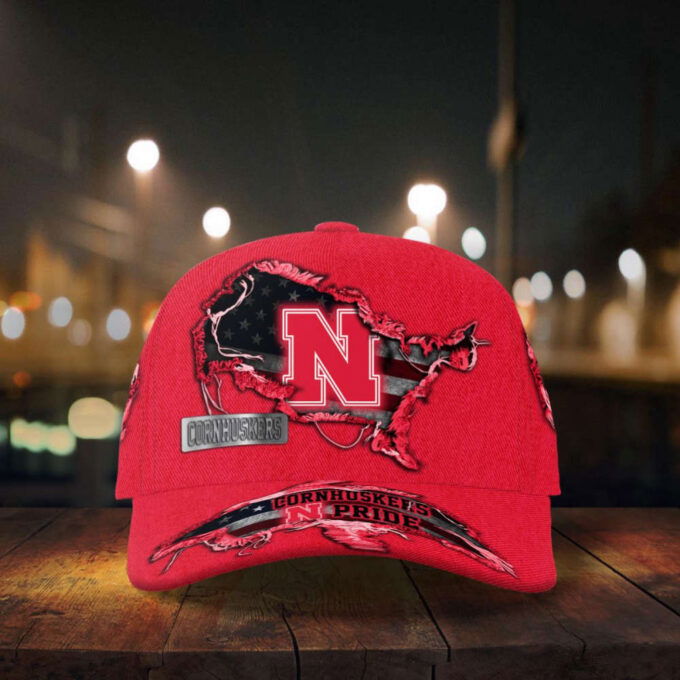Nebraska Cornhuskers American Flag Classic Baseball Classic Cap Men Hat