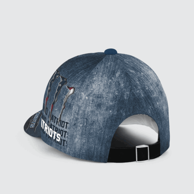 New England Patriots Flag 3D Dragon Classic Baseball Classic Cap Men Hat