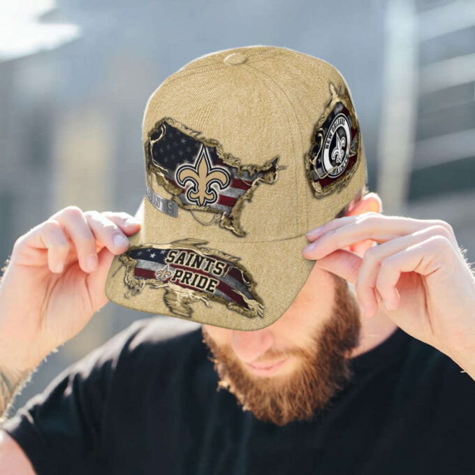 New Orleans Saints American Flag Classic Baseball Classic Cap Men Hat
