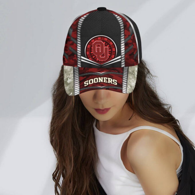 Oklahoma Sooners Digital Camo Print Baseball Classic Baseball Classic Cap Men Hat Men Hat