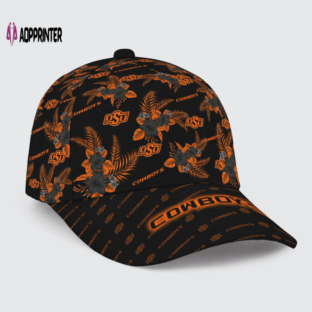 Oklahoma State Cowboys Floral Hawaiian Adjustable Baseball Classic Baseball Classic Cap Men Hat Men Hat Oklahoma State Cowboys Floral Hawaiian Adjustable Baseball Classic Baseball Classic Cap Men Hat Men Hat