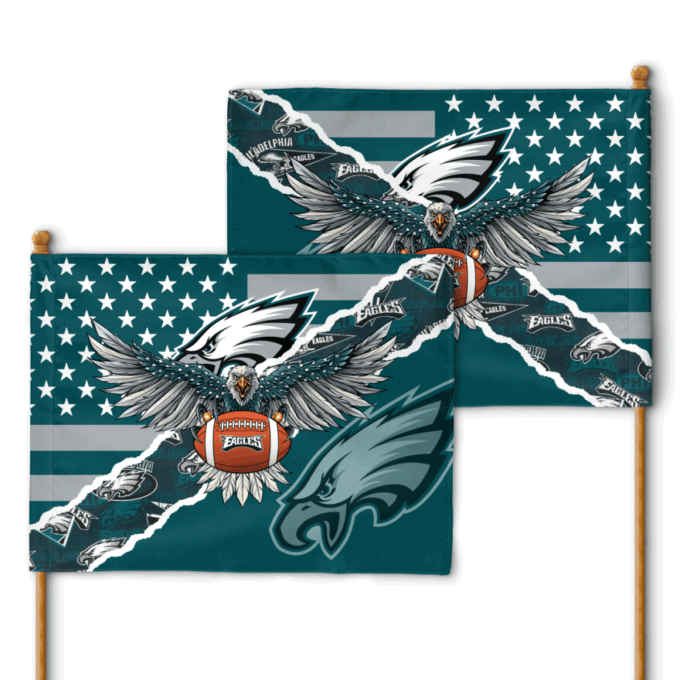 Philadelphia Eagles American Landscape House Flag