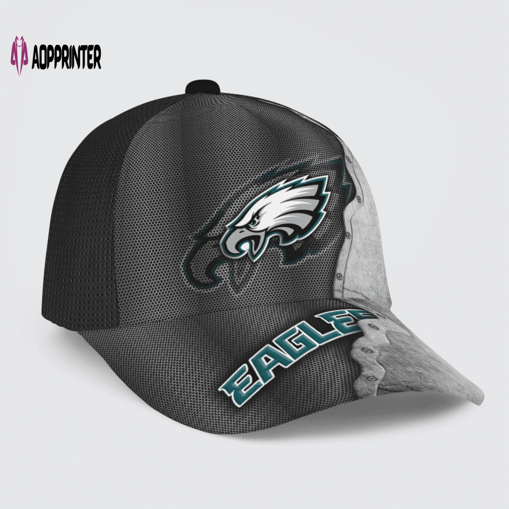 Philadelphia Eagles Specialized Metal Texture Baseball Baseball Classic Baseball Classic Cap Men Hat Men Hat Philadelphia Eagles Specialized Metal Texture Baseball Baseball Classic Baseball Classic Cap Men Hat Men Hat