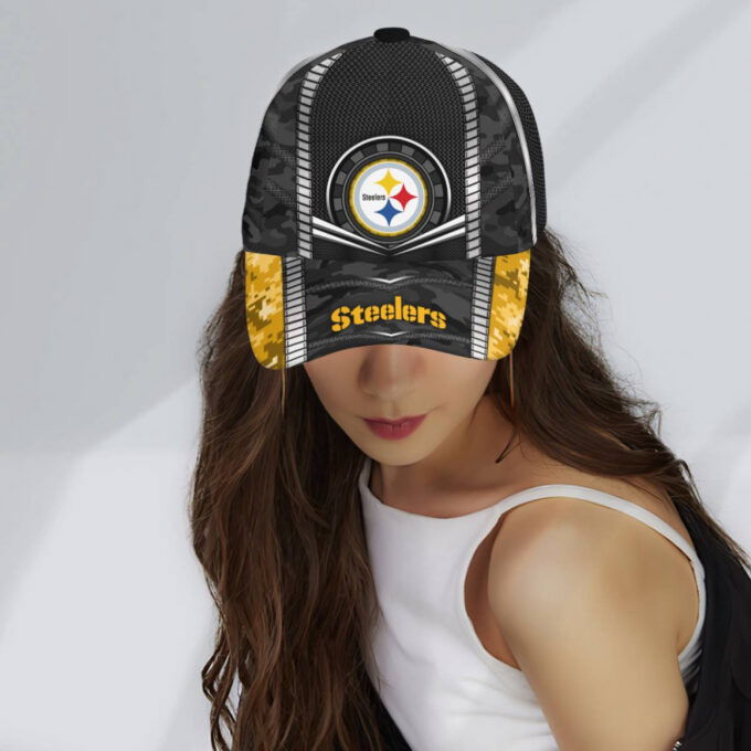 Pittsburgh Steelers Digital Camo Print Baseball Classic Cap Men Hat