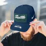 Seattle Seahawks Instant Replay Classic Baseball Classic Cap Men Hat/ Snapback Baseball Classic Cap Men Hat