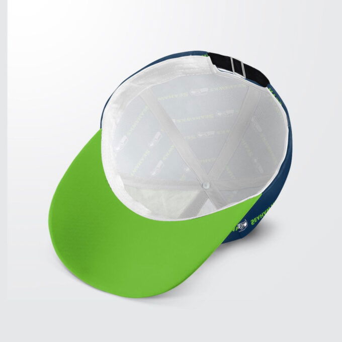 Seattle Seahawks Skull Team Logo Baseball Classic Baseball Classic Cap Men Hat Men Hat