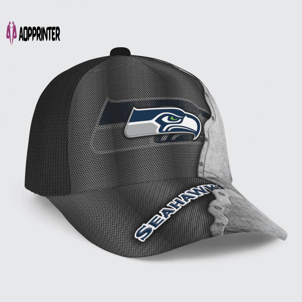 Seattle Seahawks Specialized Metal Texture Baseball Baseball Classic Baseball Classic Cap Men Hat Men Hat Seattle Seahawks Specialized Metal Texture Baseball Baseball Classic Baseball Classic Cap Men Hat Men Hat