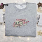 Mewtwo x Nike Anime Embroidered Sweatshirt & Pokemon Shirt: Best Family Gift Ideas
