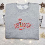 Santa Claus x Nike Embroidered Sweatshirt: Best Christmas Gift Idea for Family
