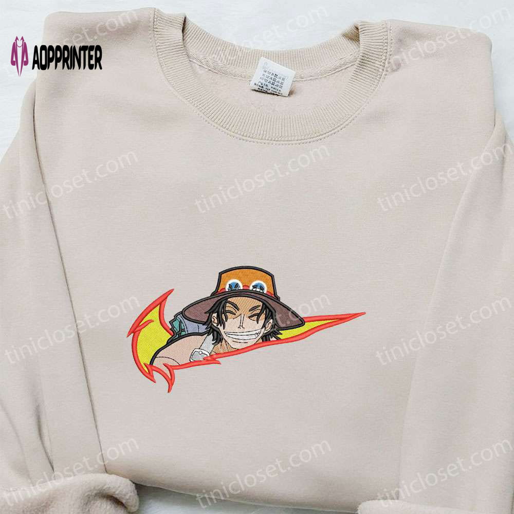 Shop the Stylish Ace One Piece Anime Embroidered Shirt – Must-Have for Fans! Shop the Stylish Ace One Piece Anime Embroidered Shirt – Must-Have for Fans!