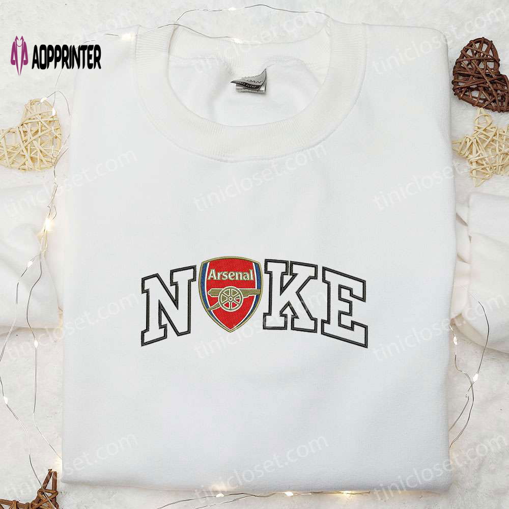 Get Your Arsenal FC Sports Embroidered Shirt – Official Merchandise Get Your Arsenal FC Sports Embroidered Shirt – Official Merchandise