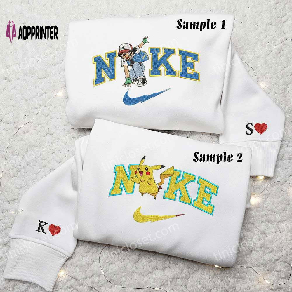 Get Stylish Ash and Pikachu Pokemon Embroidered Shirts – Catch the Trend Now! Get Stylish Ash and Pikachu Pokemon Embroidered Shirts – Catch the Trend Now!