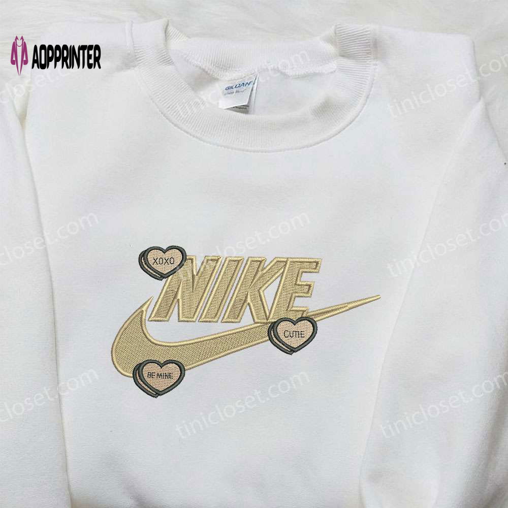 Be Mine Xo with Love x Nike Embroidered Hoodie & Shirt: Best Valentine s Gift Ideas Be Mine Xo with Love x Nike Embroidered Hoodie & Shirt: Best Valentine s Gift Ideas
