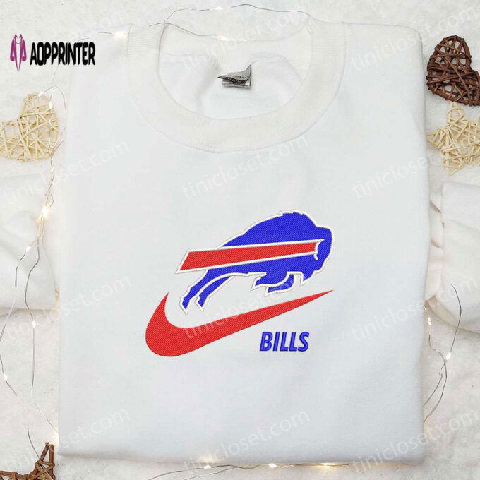 Buffalo Bills Nike Swoosh Shirt & Sports Hoodie – Best NFL Gift Idea
