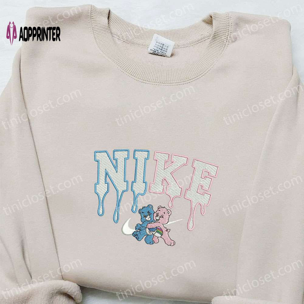 Kids Care Bears x Nike Embroidered Shirt & Cartoon Hoodie – Best Gift Ideas Cute & Trendy Apparel Kids Care Bears x Nike Embroidered Shirt & Cartoon Hoodie – Best Gift Ideas Cute & Trendy Apparel