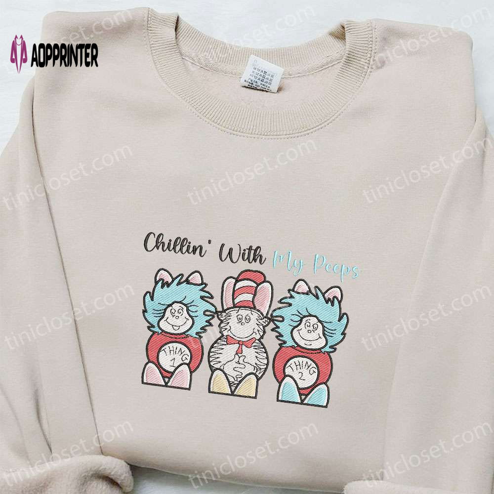 Festive Dr Seuss Embroidered Shirt & Hoodie: Perfect Holiday Gift Ideas Festive Dr Seuss Embroidered Shirt & Hoodie: Perfect Holiday Gift Ideas