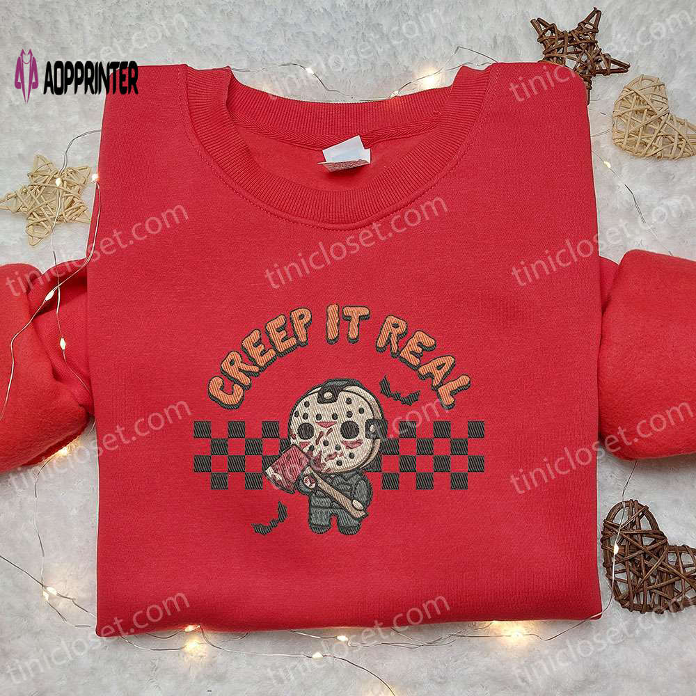 Creep It Real Jason Voorhees Sweatshirt: Friday The 13th Halloween Hoodie – Best Halloween Gift Ideas Creep It Real Jason Voorhees Sweatshirt: Friday The 13th Halloween Hoodie – Best Halloween Gift Ideas
