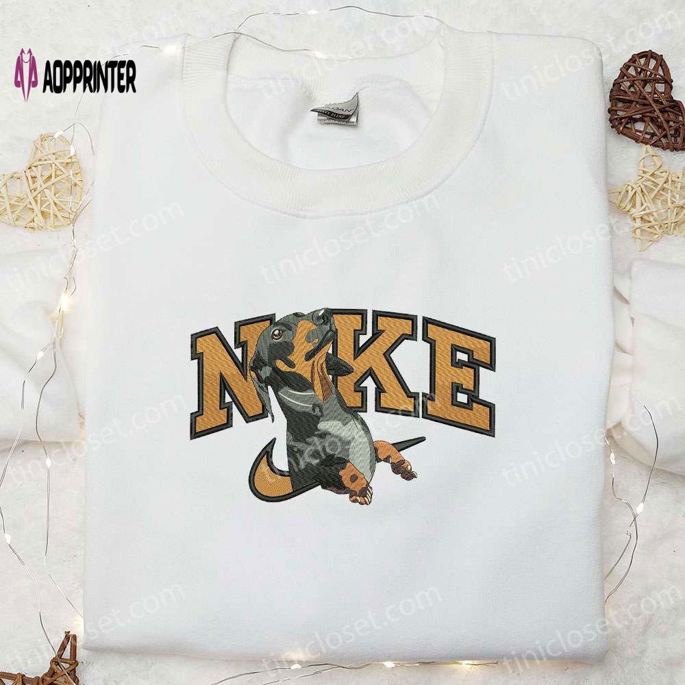 Dachshund Dog Embroidered Shirt: Stylish Animal Design for Dog Lovers Dachshund Dog Embroidered Shirt: Stylish Animal Design for Dog Lovers
