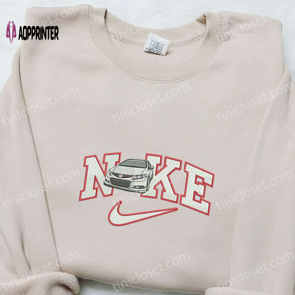 Honda Car x Nike: Embroidered Shirt & Hoodie for Transportations – Nike Inspired Fashion Honda Car x Nike: Embroidered Shirt & Hoodie for Transportations – Nike Inspired Fashion