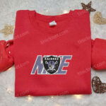 Las Vegas Raiders x Nike Embroidered Shirt – NFL Sports Hoodie