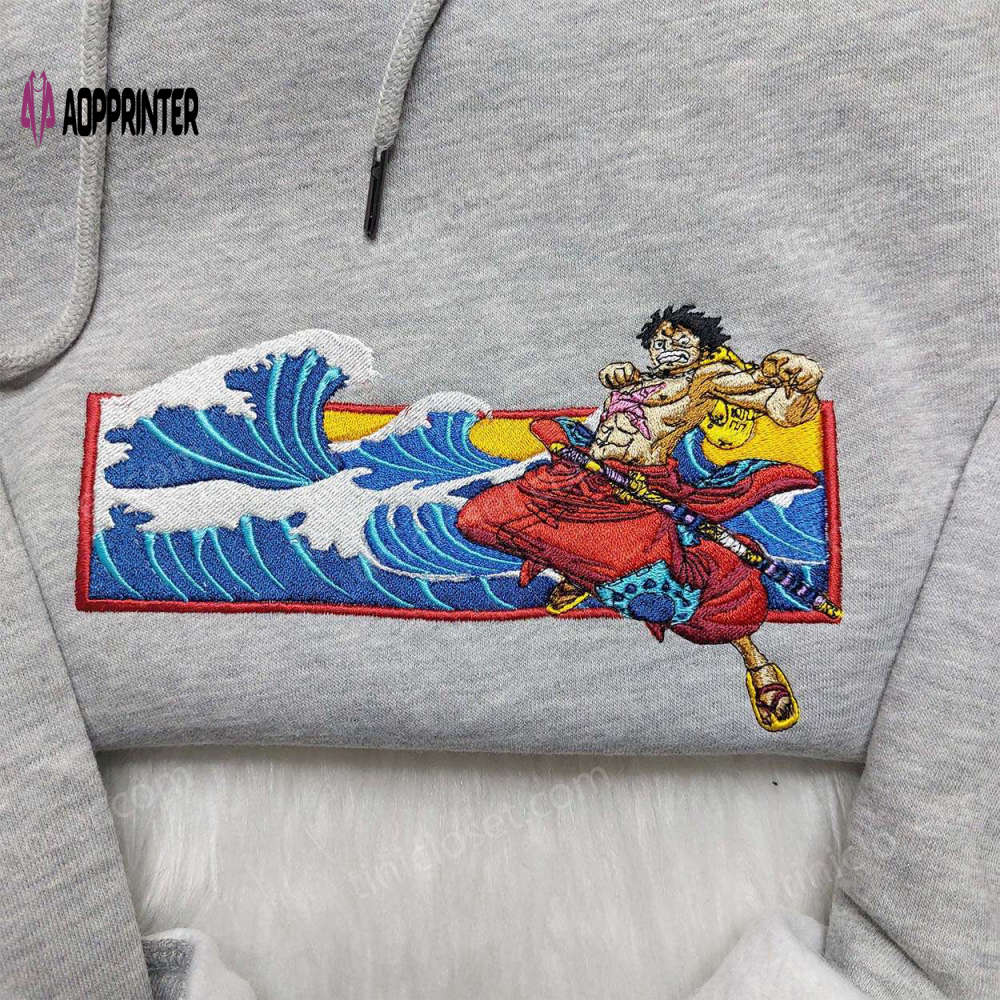 Luffy Embroidered Shirt One Piece Sweatshirt & Anime Hoodie: Unique & Stylish Collection Luffy Embroidered Shirt One Piece Sweatshirt & Anime Hoodie: Unique & Stylish Collection