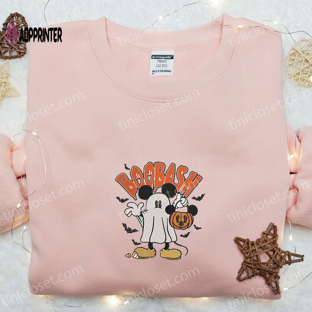 Spooky Mickey Ghost Pumpkin Sweatshirt – Disney Characters Embroidered Shirt for Best Halloween Gift Ideas Spooky Mickey Ghost Pumpkin Sweatshirt – Disney Characters Embroidered Shirt for Best Halloween Gift Ideas