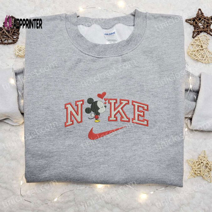 Valentine’s Day Gift Idea: Mickey Mouse x Nike Embroidered Hoodie & Shirt