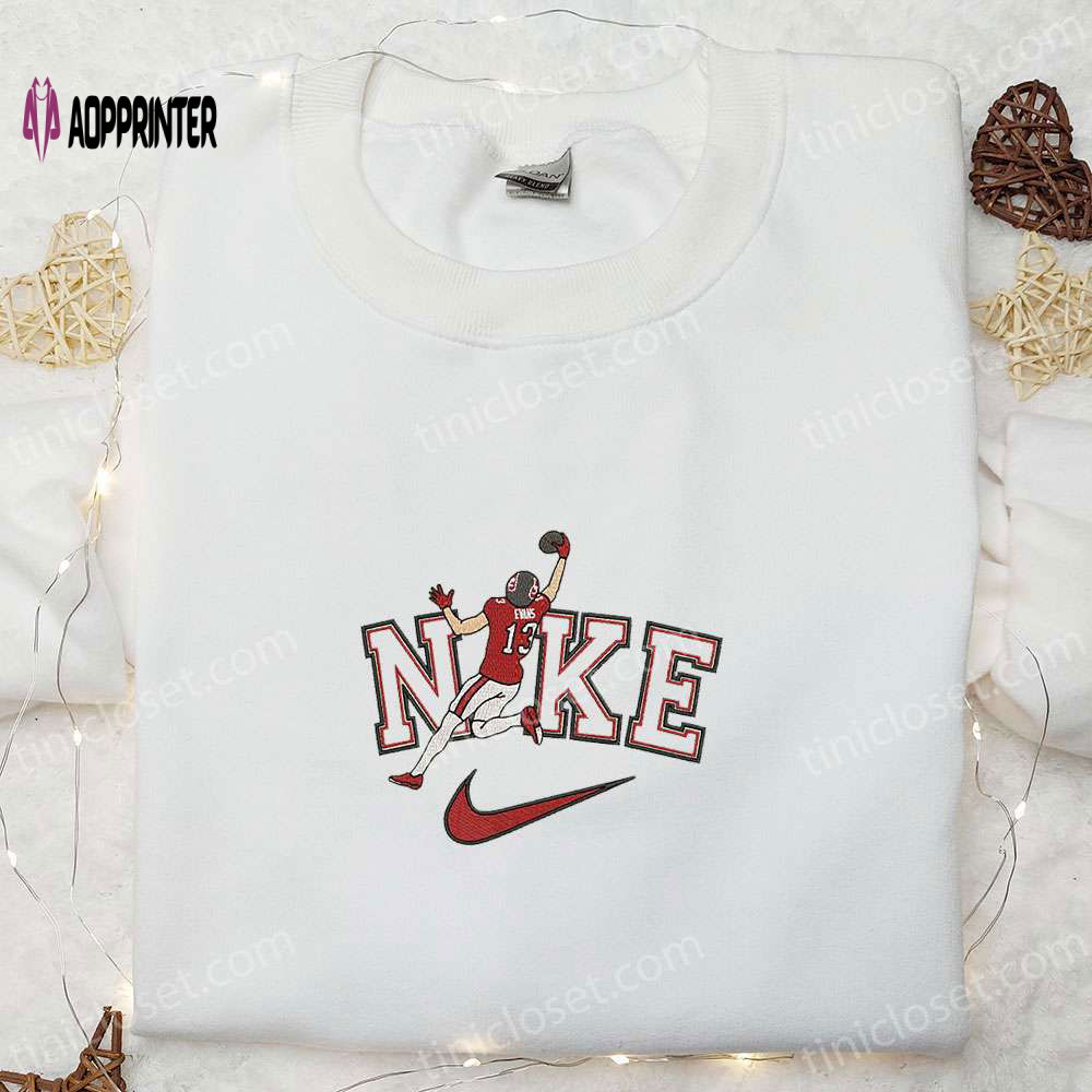 Mike Evans x Nike Embroidered Shirt: NFL Sports Hoodie for Celebrities Mike Evans x Nike Embroidered Shirt: NFL Sports Hoodie for Celebrities