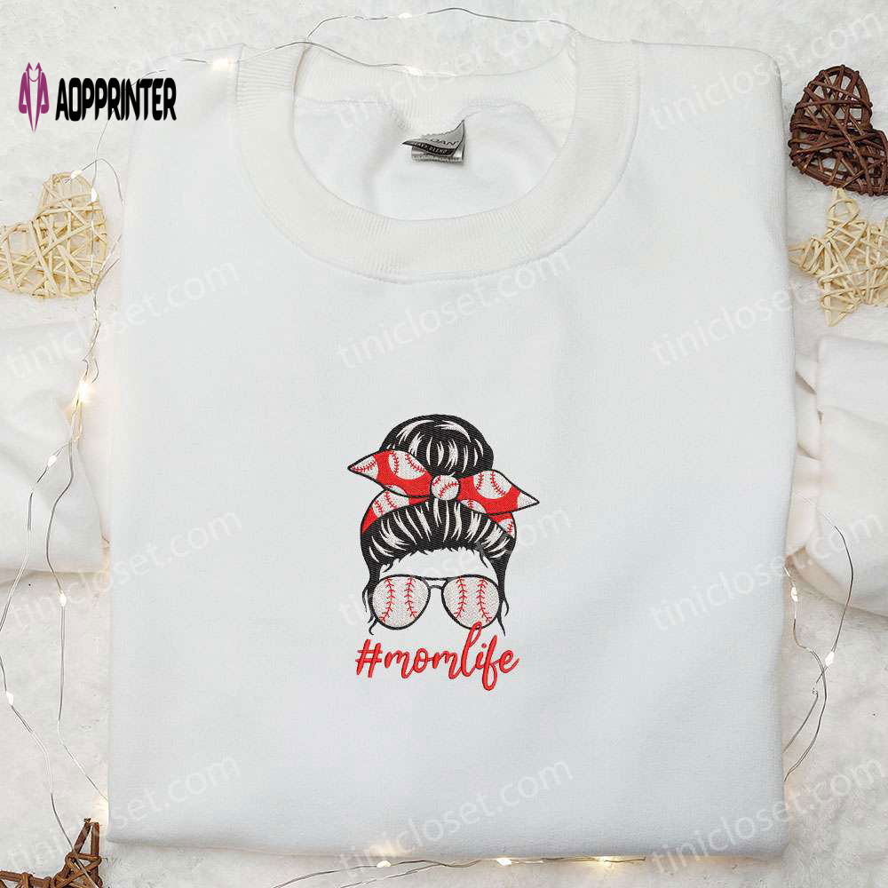 Stylish Mom Life Embroidered Shirt & Hoodie: Perfect Mother’s Day Gift! Stylish Mom Life Embroidered Shirt & Hoodie: Perfect Mother’s Day Gift!