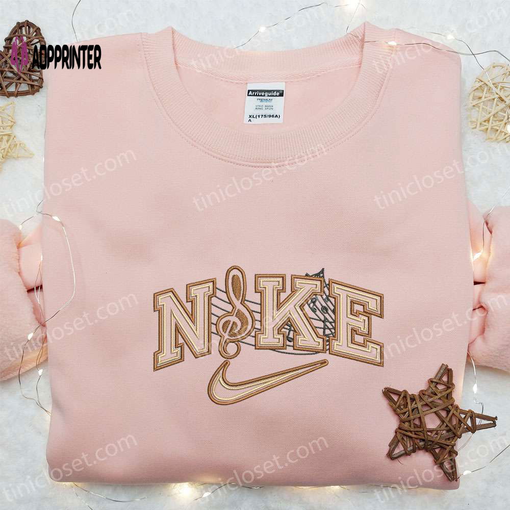 Music x Nike Embroidered Shirt & Hoodie: Best Family Gifts Nike Apparel with Style Music x Nike Embroidered Shirt & Hoodie: Best Family Gifts Nike Apparel with Style