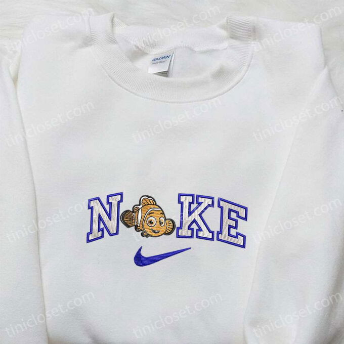 Disney Nemo x Nike Embroidered Shirt Characters Hoodie & Sweatshirt – Nike Inspired Collection