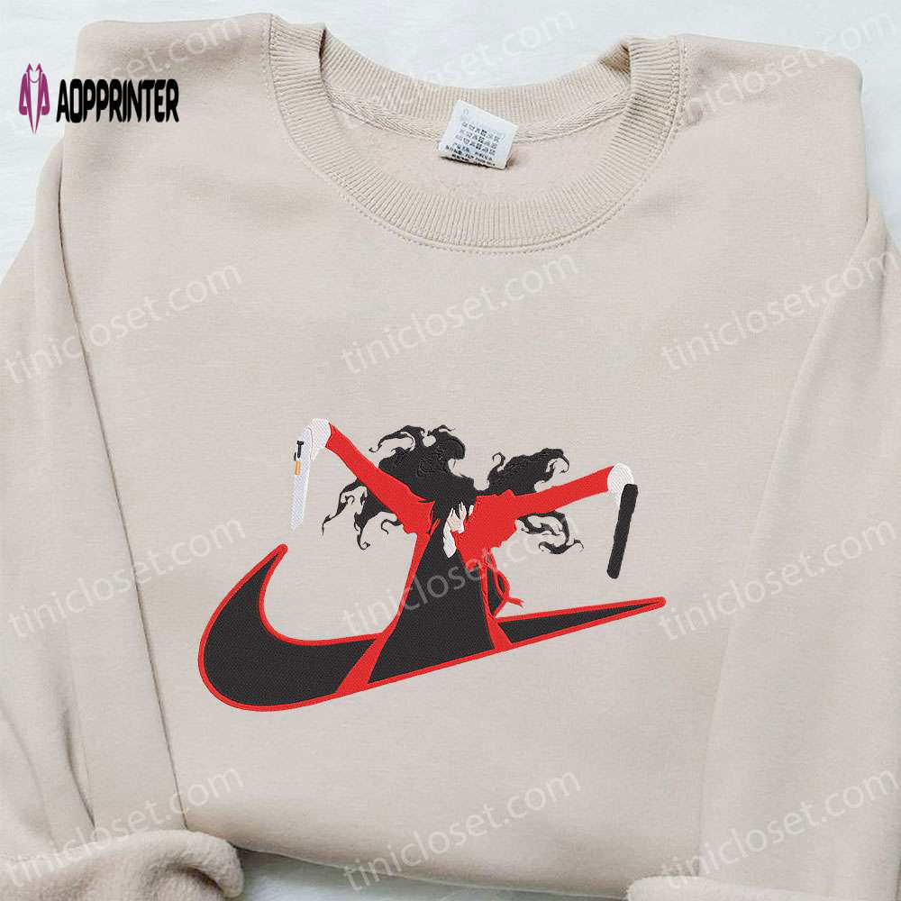 Nike x Alucard Anime Sweatshirt: Hellsing Embroidered Hoodie – Perfect Family Birthday Gift Nike x Alucard Anime Sweatshirt: Hellsing Embroidered Hoodie – Perfect Family Birthday Gift