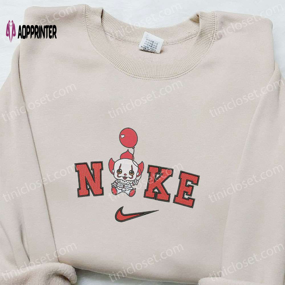 Nike x Baby Clown Pennywise Hoodie – Funny Halloween Sweatshirt & T-shirt Nike x Baby Clown Pennywise Hoodie – Funny Halloween Sweatshirt & T-shirt