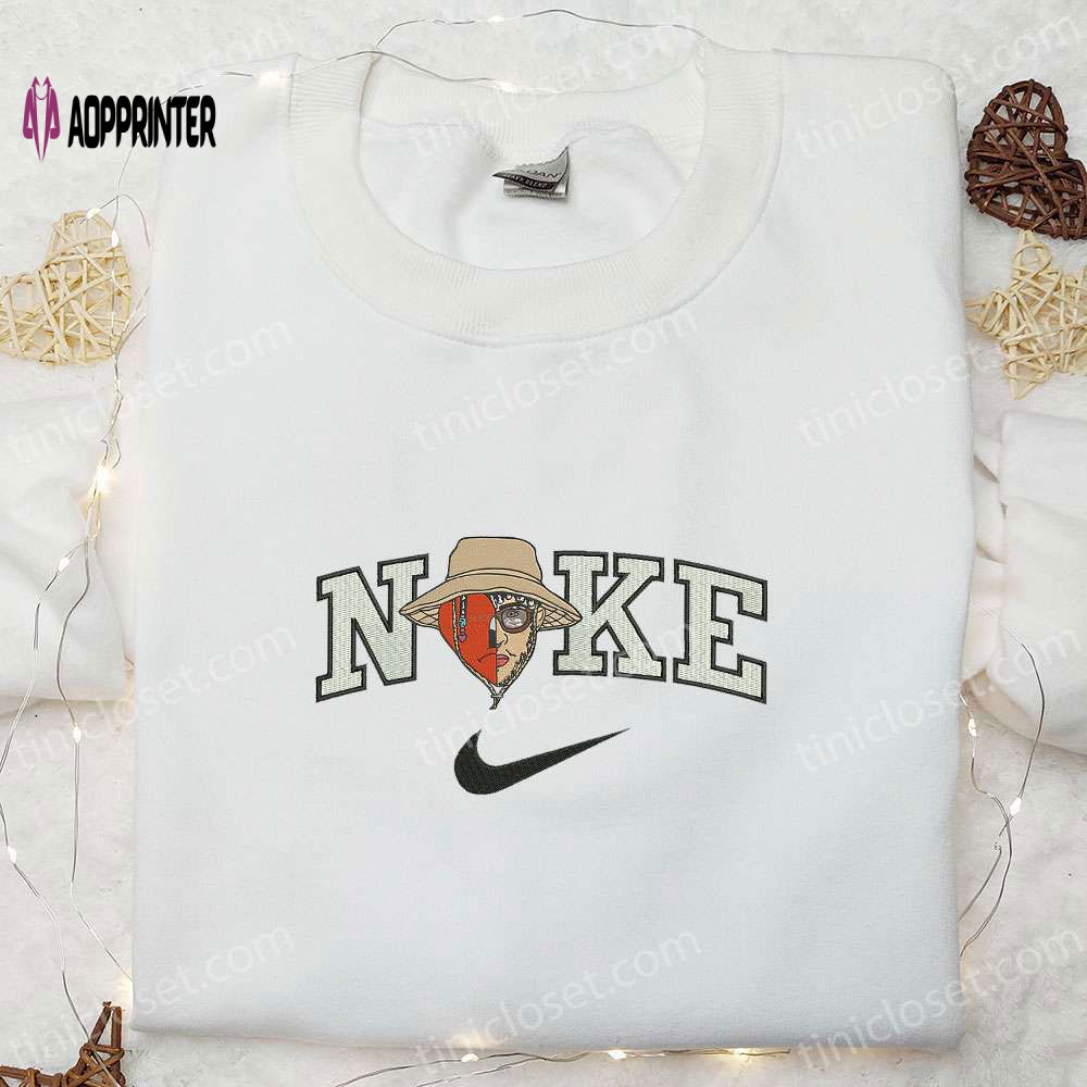 Nike x Bad Bunny Un Verano Sin Ti Embroidered Hoodie – Funny Halloween Sweatshirt Best Gifts for Halloween Lovers Nike x Bad Bunny Un Verano Sin Ti Embroidered Hoodie – Funny Halloween Sweatshirt Best Gifts for Halloween Lovers