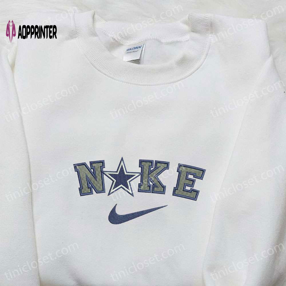 Nike x Dallas Cowboy Star Embroidered Sweatshirt – NFL Hoodie Perfect Gift for Sport Fans Nike x Dallas Cowboy Star Embroidered Sweatshirt – NFL Hoodie Perfect Gift for Sport Fans