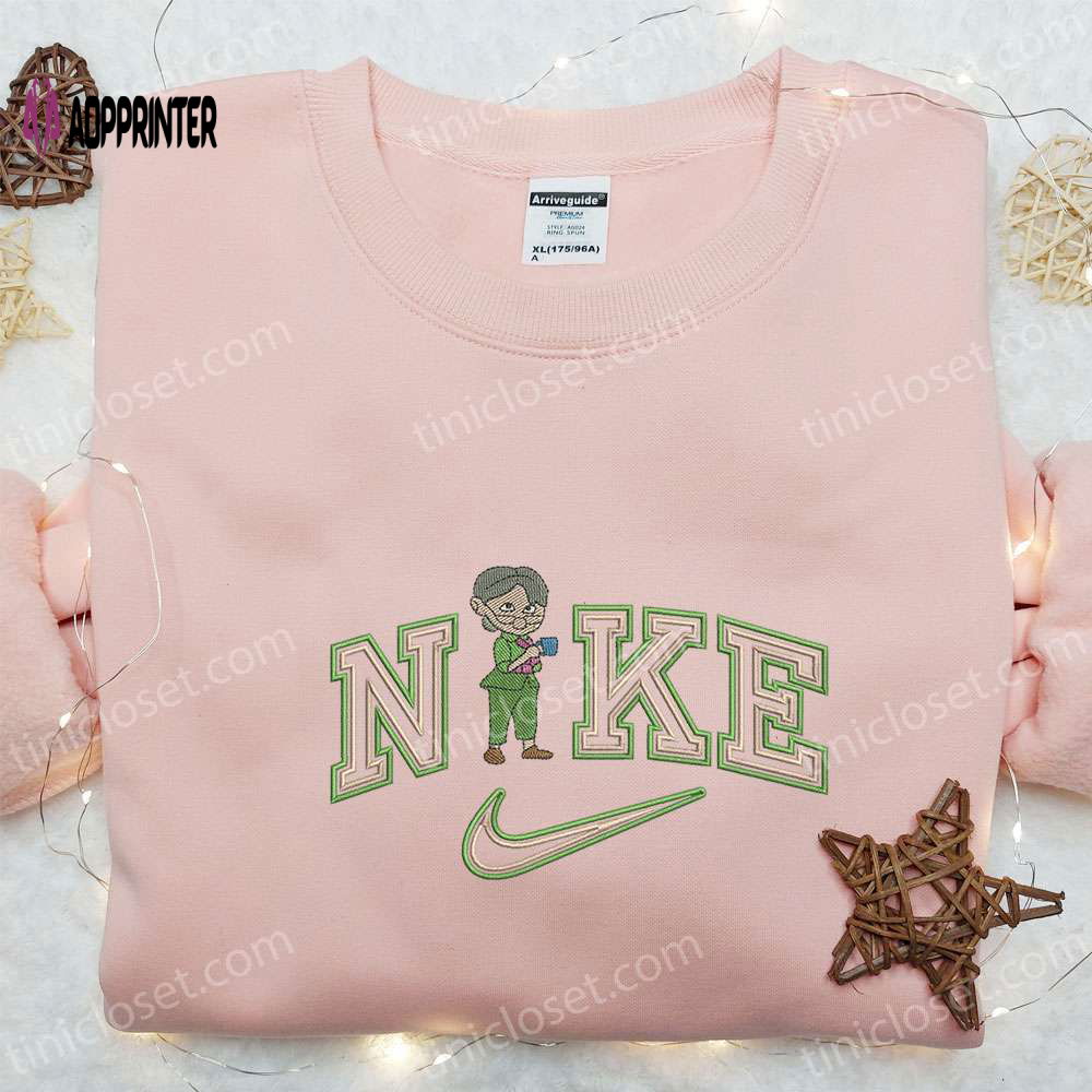 Disney x Nike Embroidered Sweatshirt & T-shirt Collection: Ellie Fredricksen Inspired Designs Disney x Nike Embroidered Sweatshirt & T-shirt Collection: Ellie Fredricksen Inspired Designs