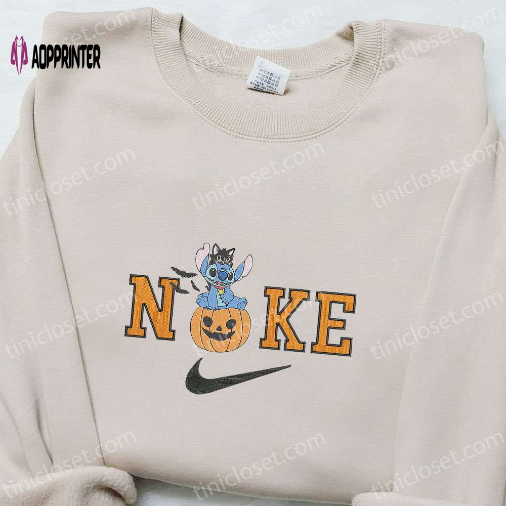 Nike x Halloween Pumpkin Stitch Embroidered Hoodie: Disney Sweatshirt Perfect Gifts for Halloween Lovers Nike x Halloween Pumpkin Stitch Embroidered Hoodie: Disney Sweatshirt Perfect Gifts for Halloween Lovers